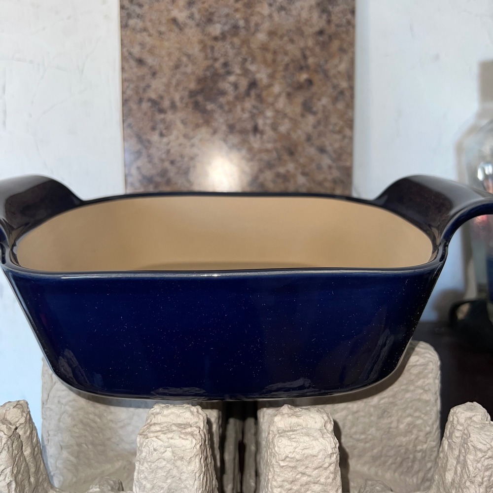 Pampered‎ Chef Contemporary Classics Small Baker 8" Retired NEW Box Cobalt Blue